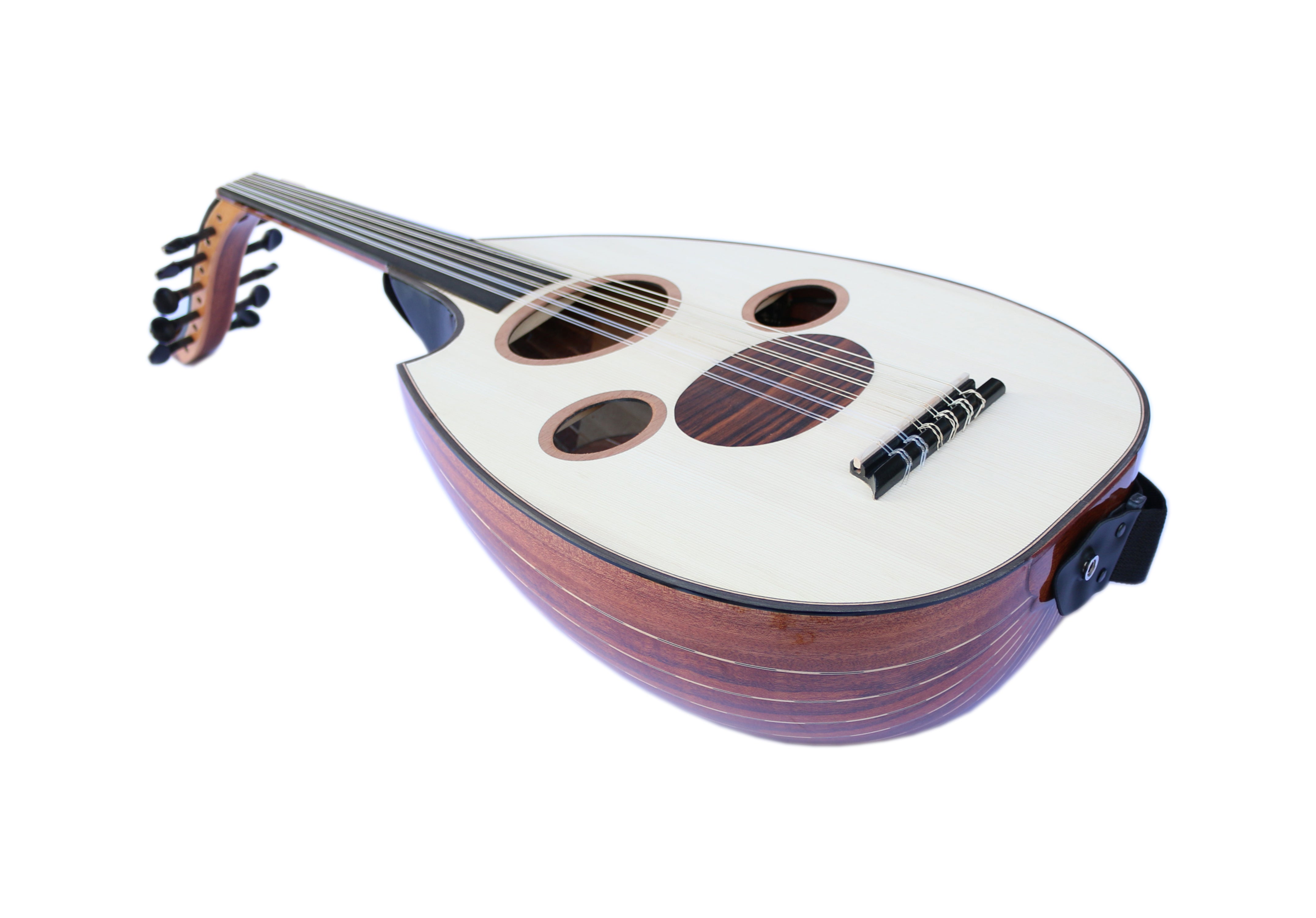 Sala Muzik left-handed Arabic electric oud AOH-6L