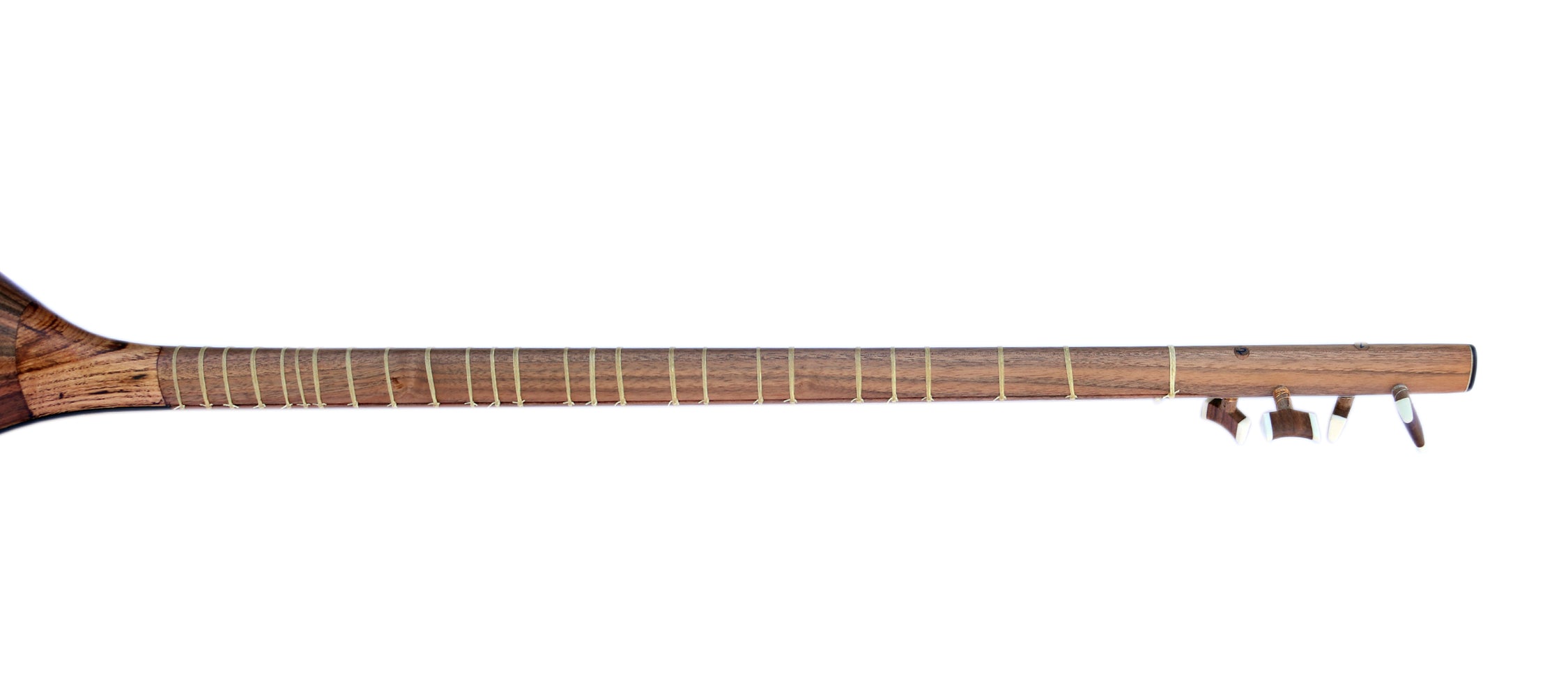 Movlana figured walnut setar MOS-4 Persian classical plucked lute