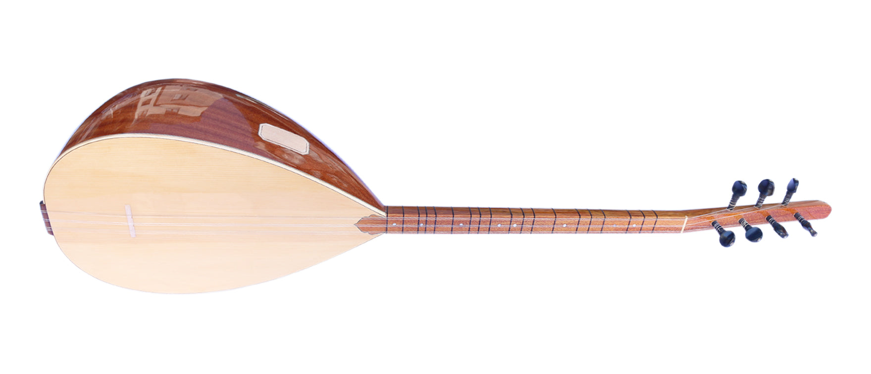 Baglama mástil corto turca hecha a mano MSS-201S de Sala