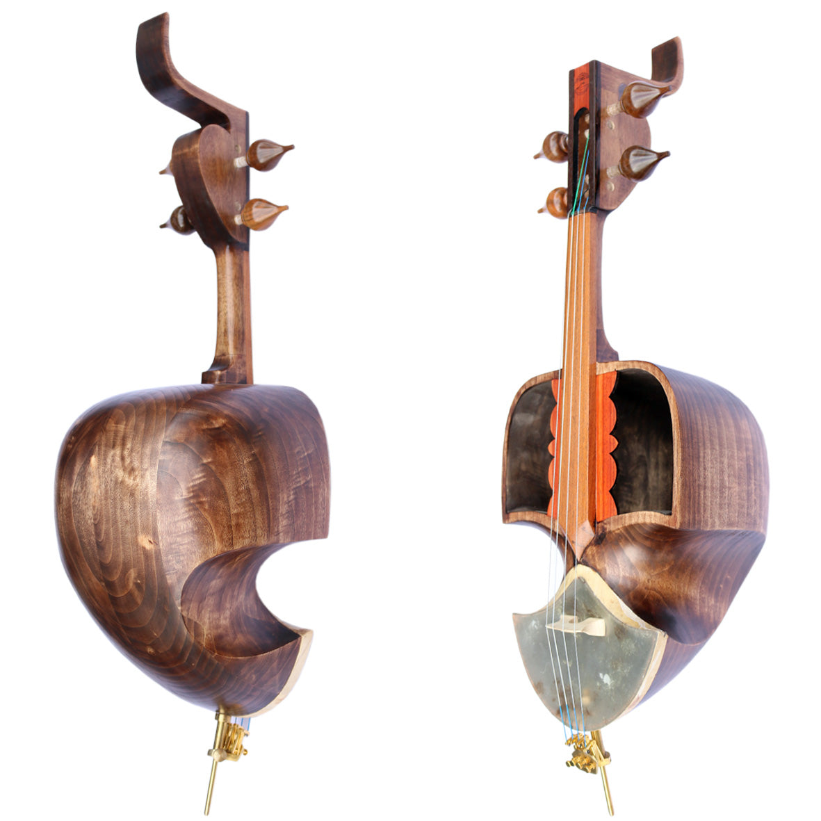 Gheychak persa profesional QM-4 de Mazaheri violín de espiga