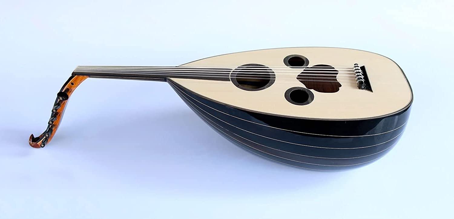 Oud árabe para zurdo AAO-108L de nogal y abeto de Sala Muzik