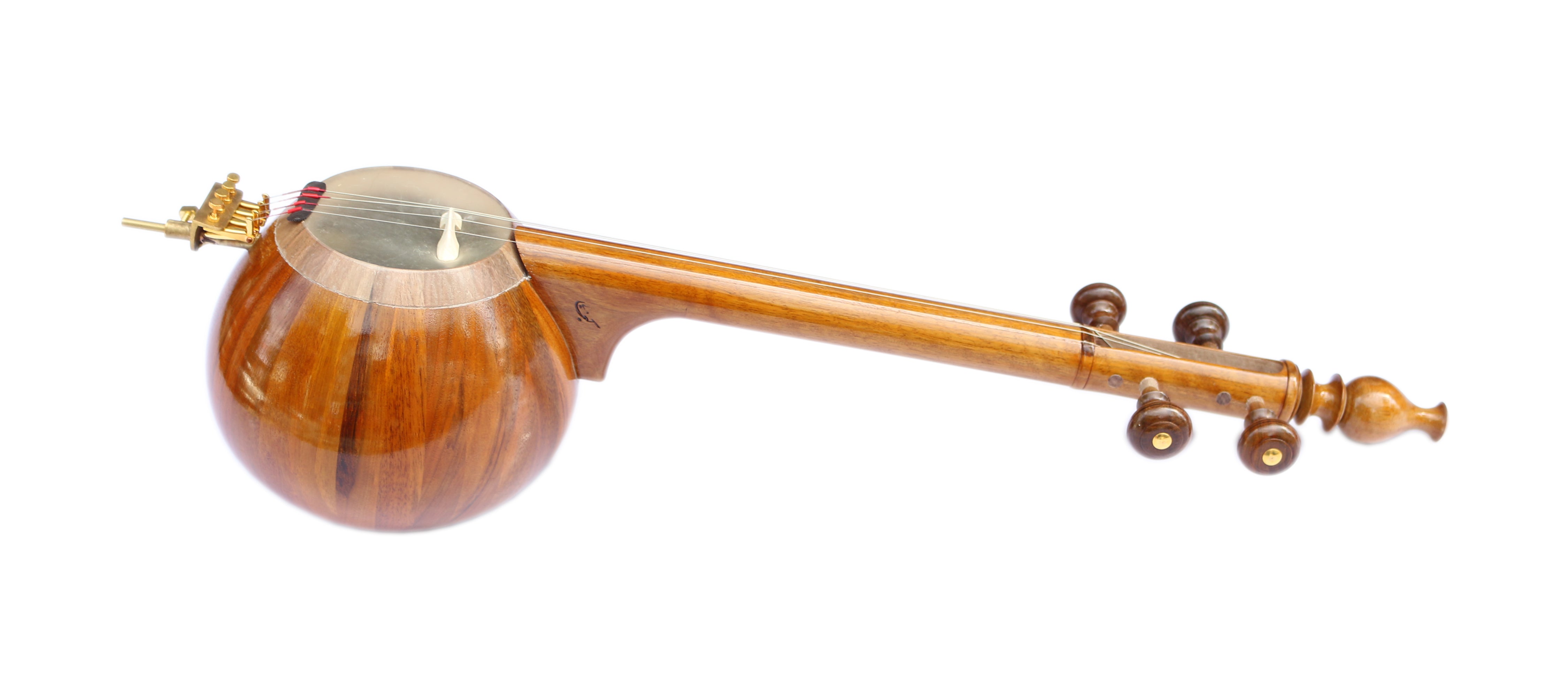Kamancheh persa profesional KK-4 de Keykhaee violín de espiga hecho a mano