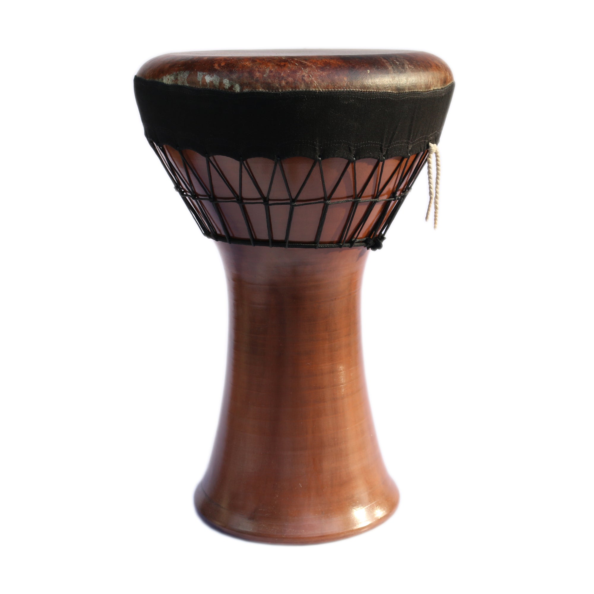 Darbuka de cerámica profesional SCD-404 de Sala con piel de pez y cuerpo de arcilla