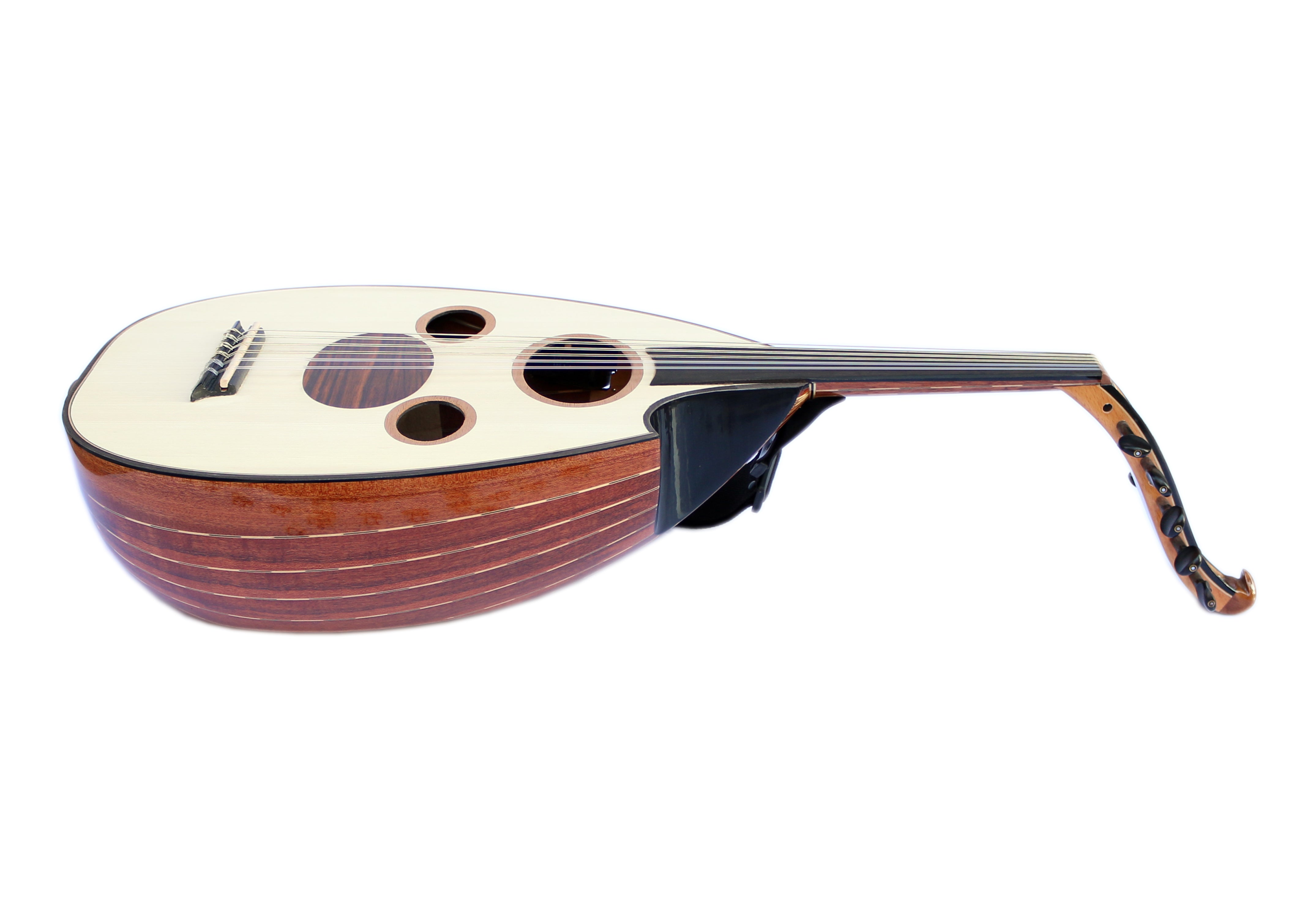 Sala Muzik oud árabe eléctrico AOH-6 de caoba y abeto