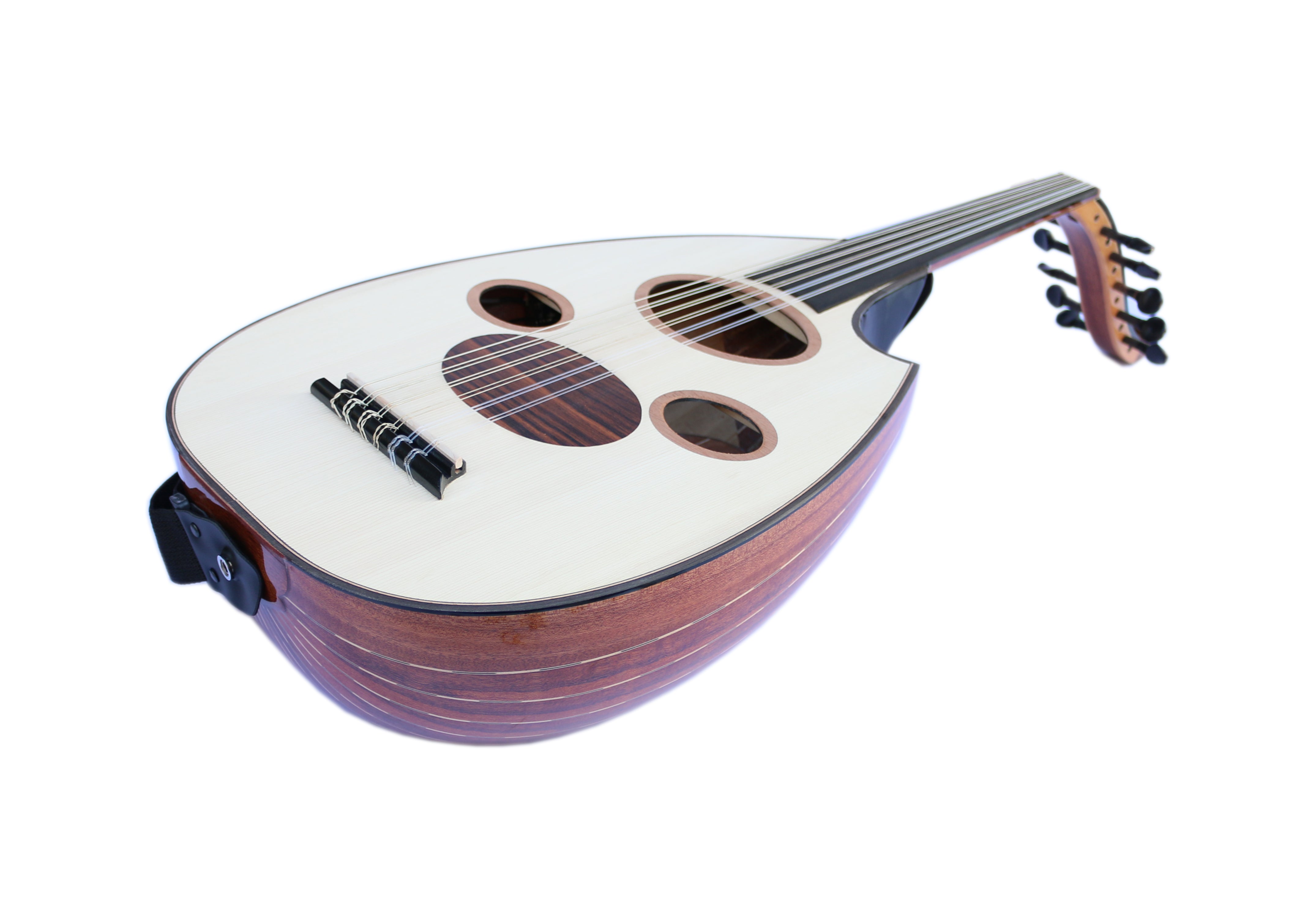 Oud eléctrico árabe hecho a mano AOH-6