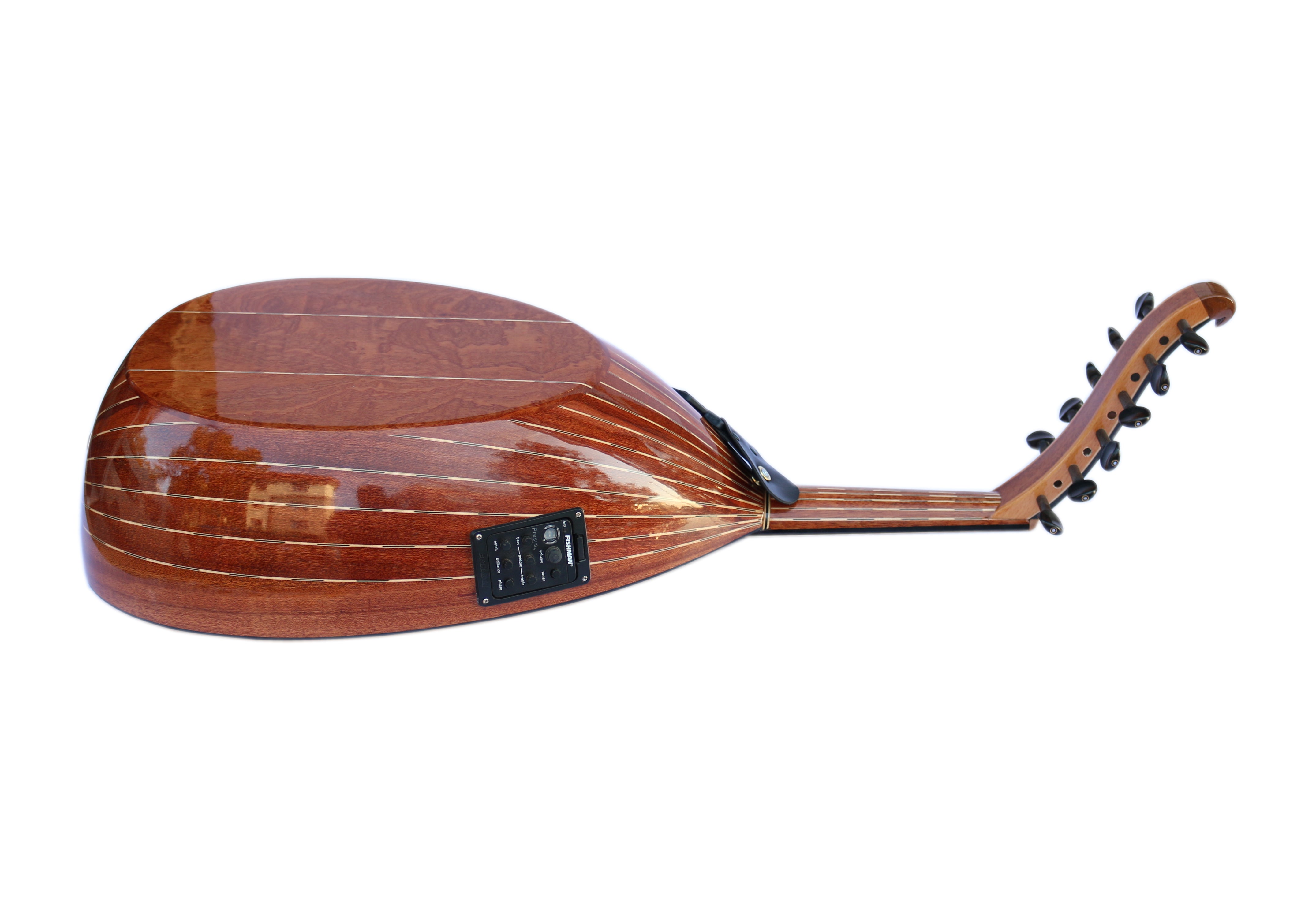 Sala Muzik oud árabe eléctrico de caoba AOH-6