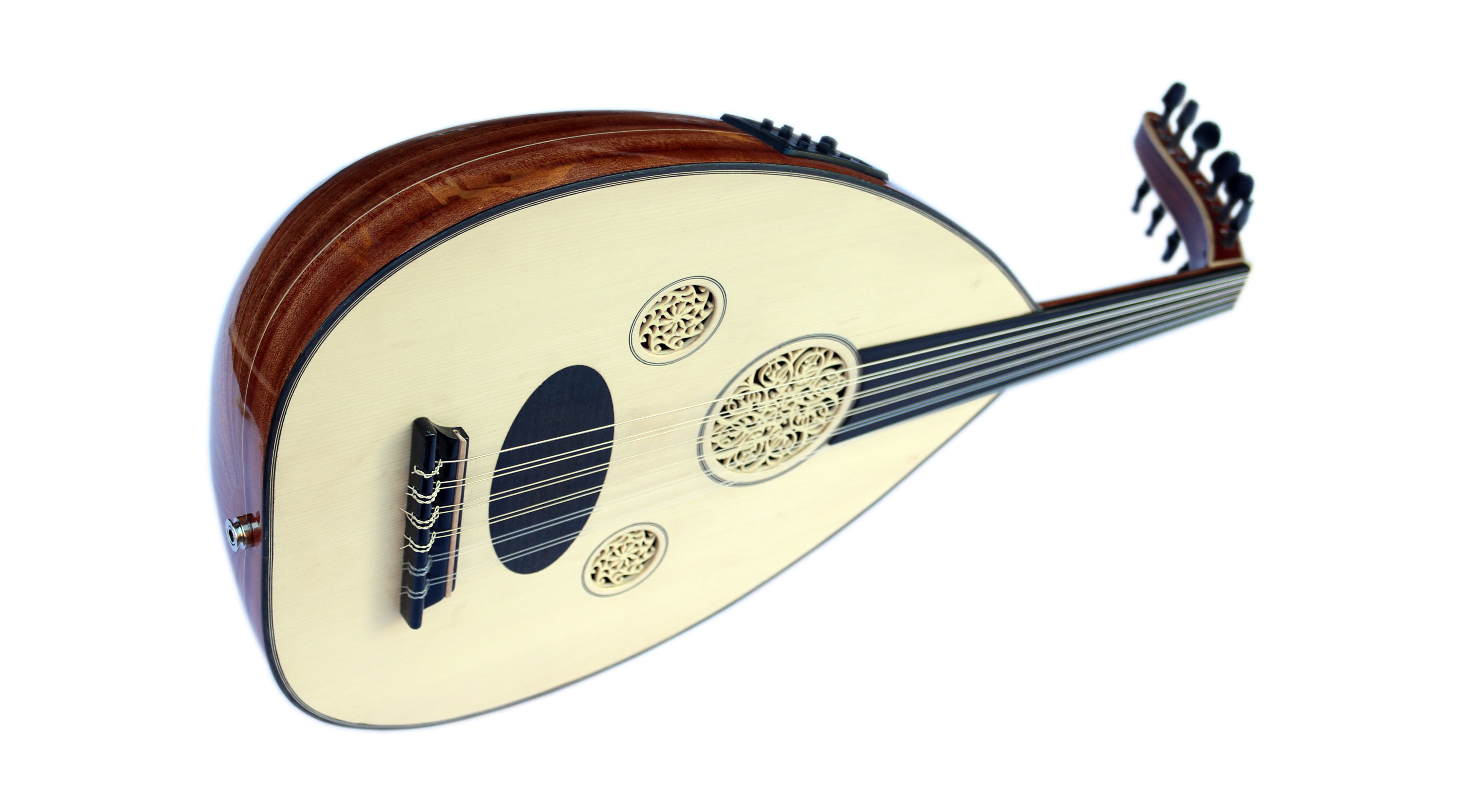 Sala Muzik oud eléctrico turco de nogal HSO-302E