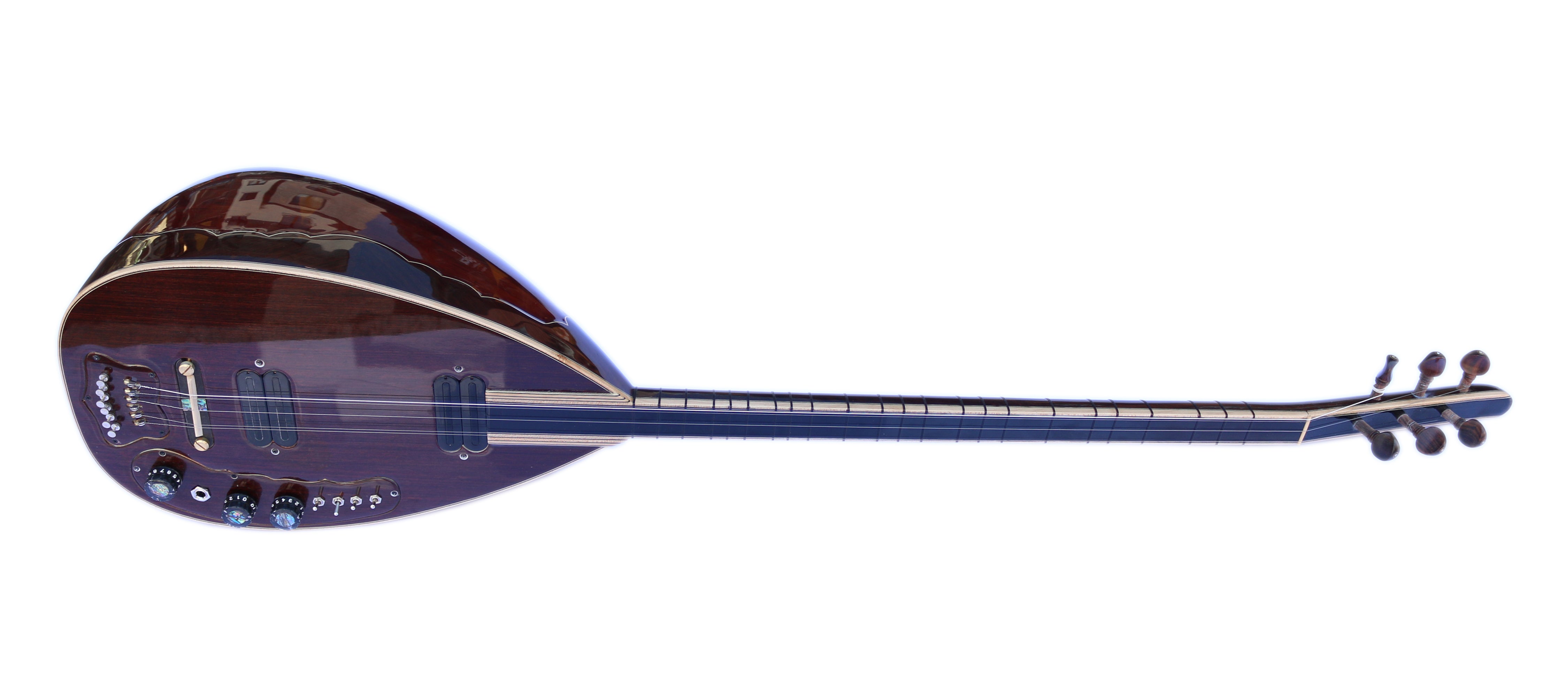 Baglama eléctrica profesional SES-12 por Sala Muzik