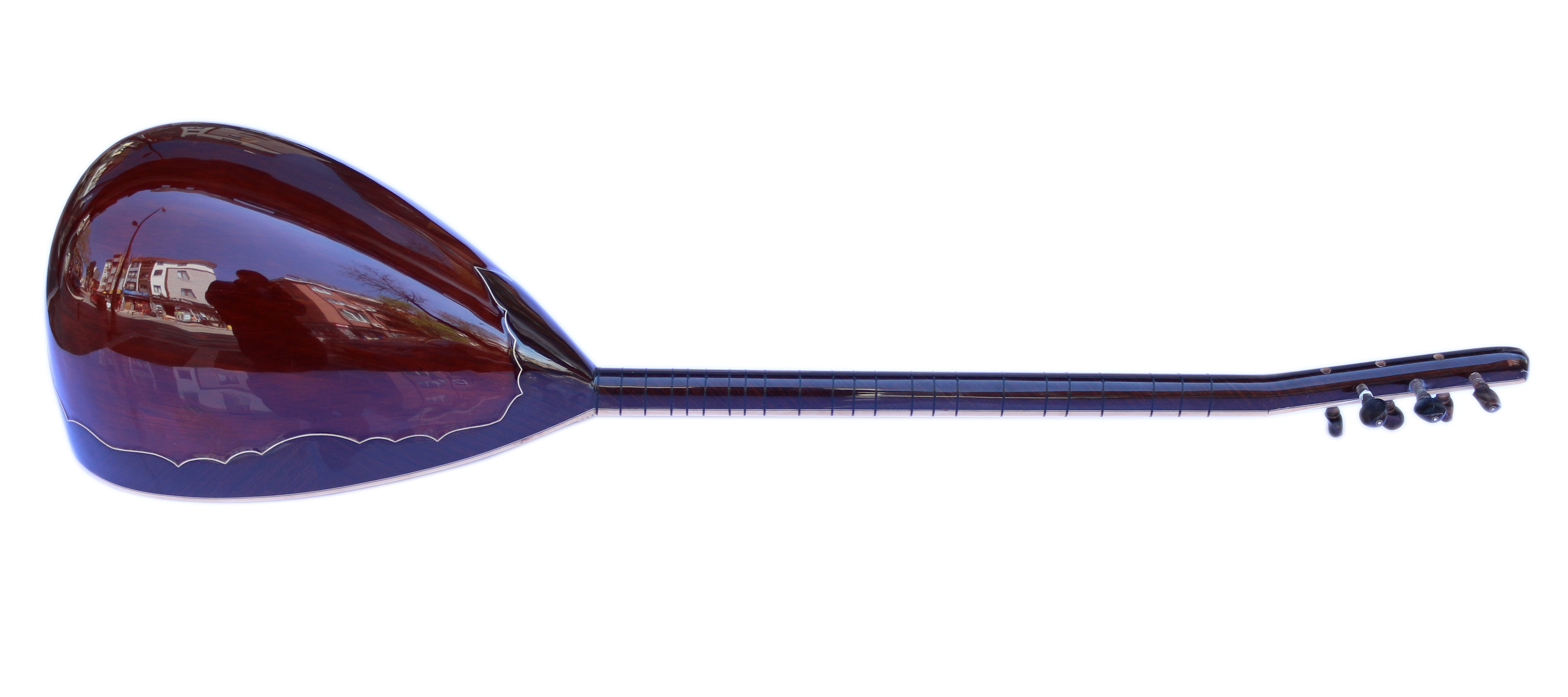 Baglama eléctrica hecha a mano SES-12 por Sala
