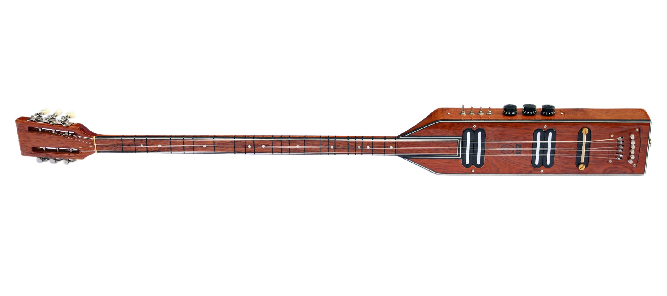 Baglama eléctrica plana profesional SQR-402L para zurdo por Dest