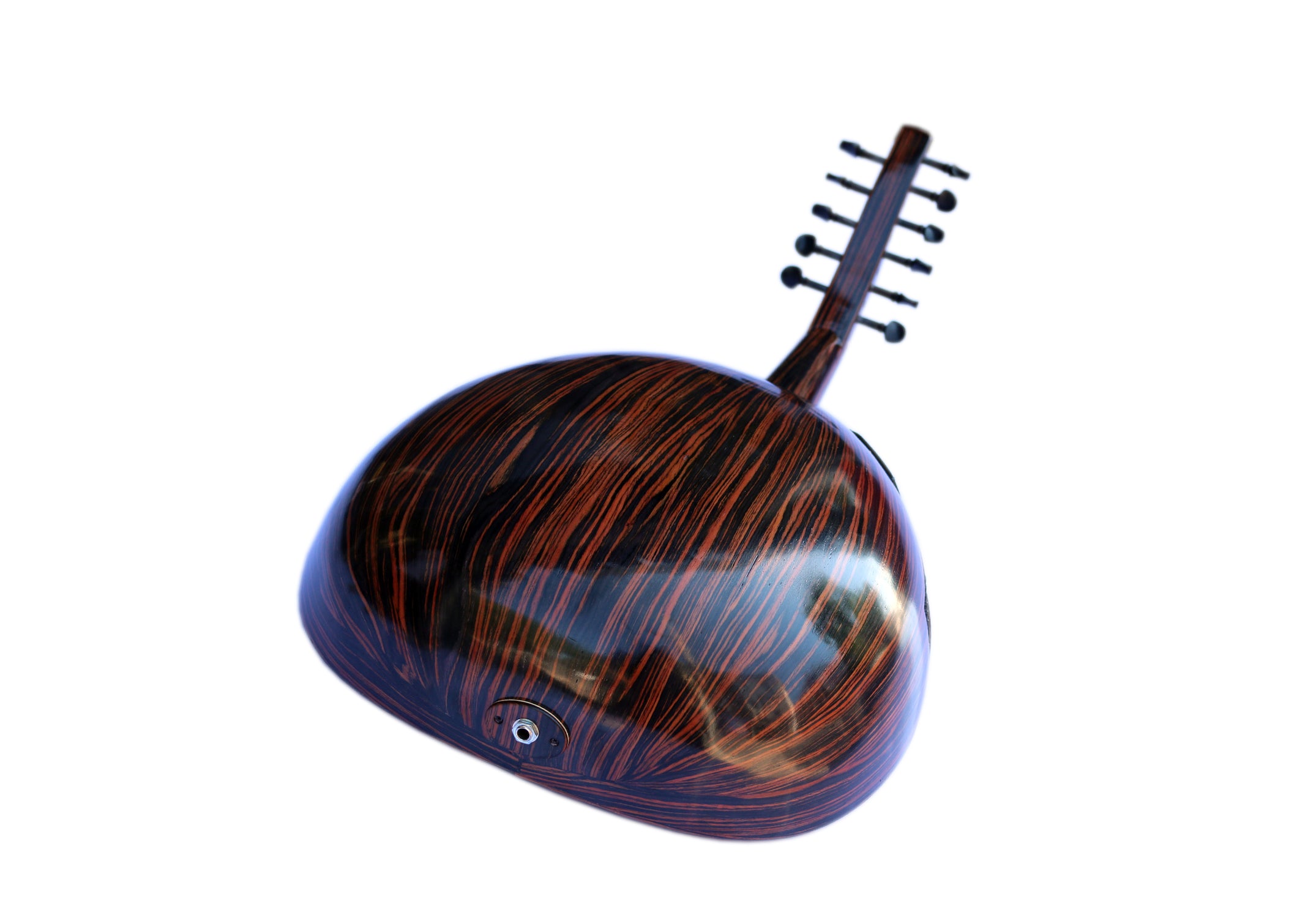 Oud eléctrico hecho a mano PROUD-5 de Mehmet Caymaz