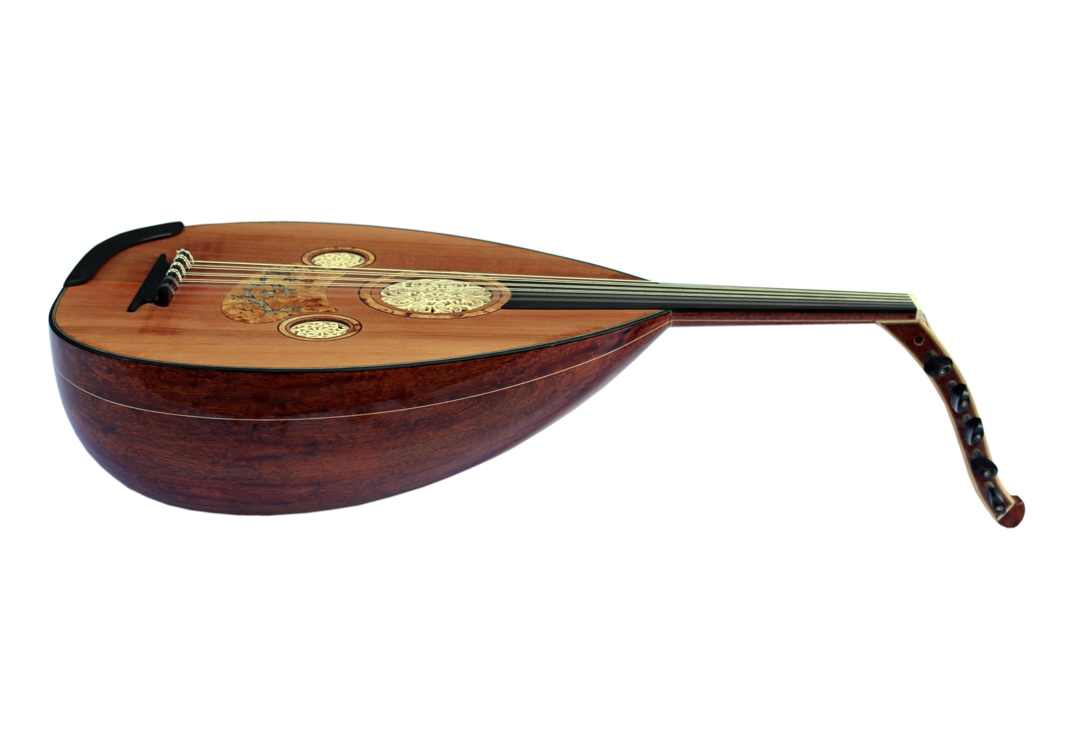 Premium handmade Arabic oud SALA-Y17 with deep sound and comfortable playability