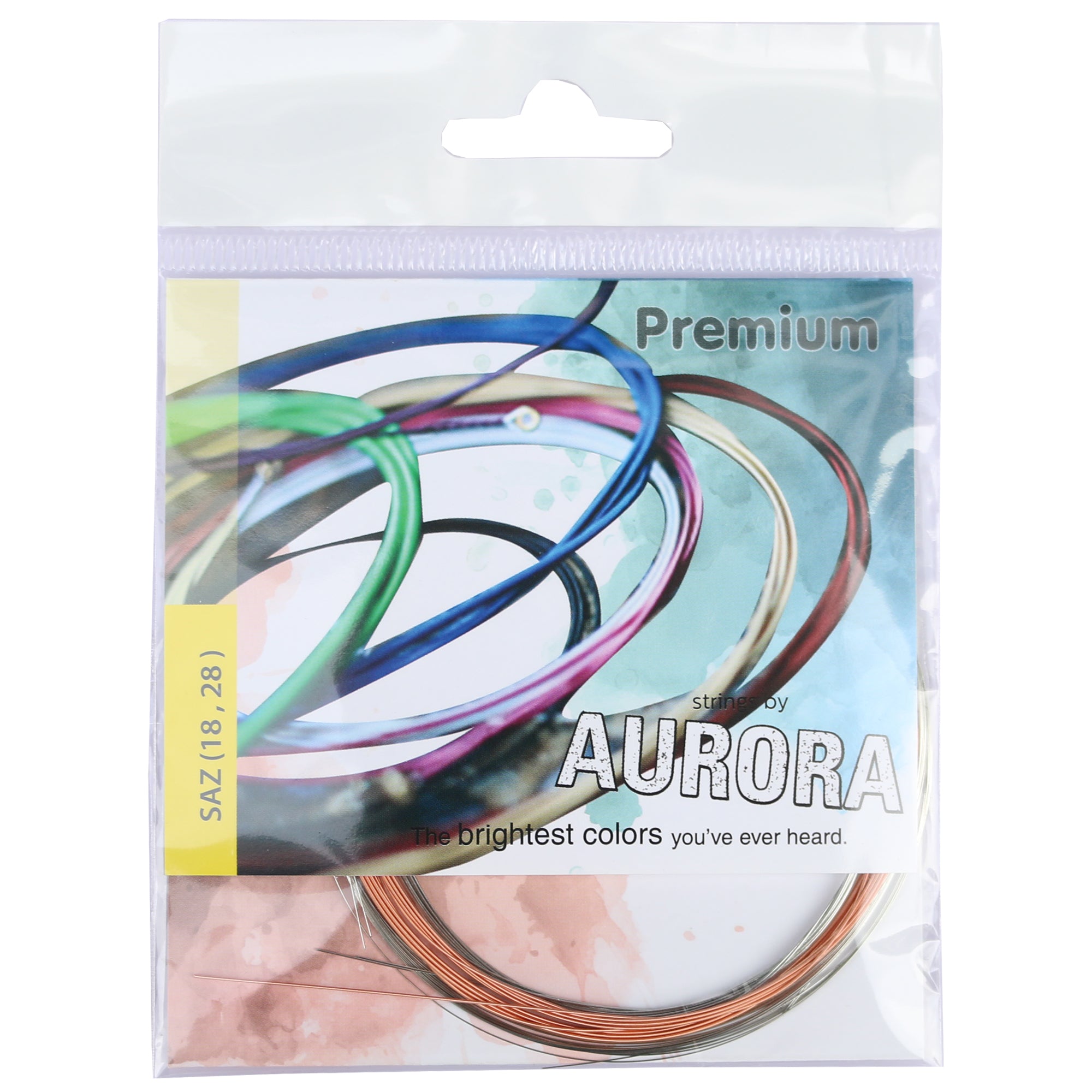Cuerdas de baglama mástil corto premium AUR-304S por Aurora