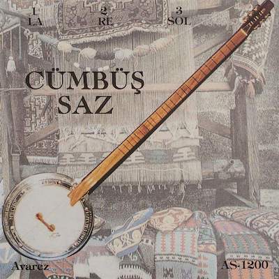 Cuerdas de saz cumbus AS1200 de Avarez juego completo
