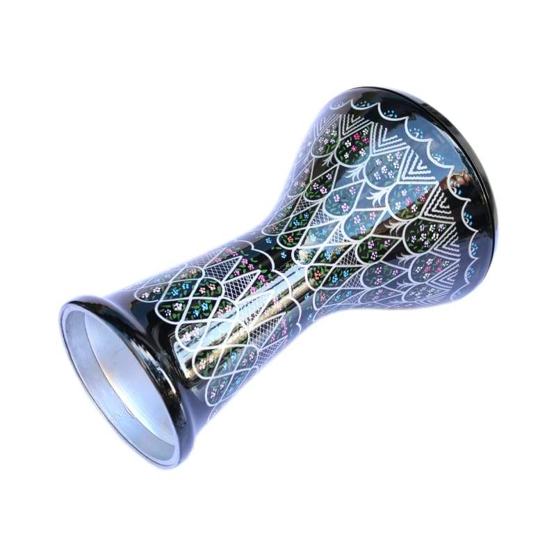 Doumbek egipcio Dest Percussion DED-322C con cuerpo de aluminio grabado a mano