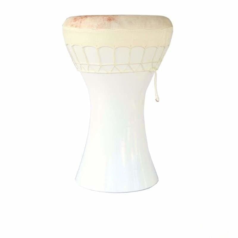 Darbuka Sombaty de arcilla Sala bajo medio KIK-325 con piel de cabra 25-26cm