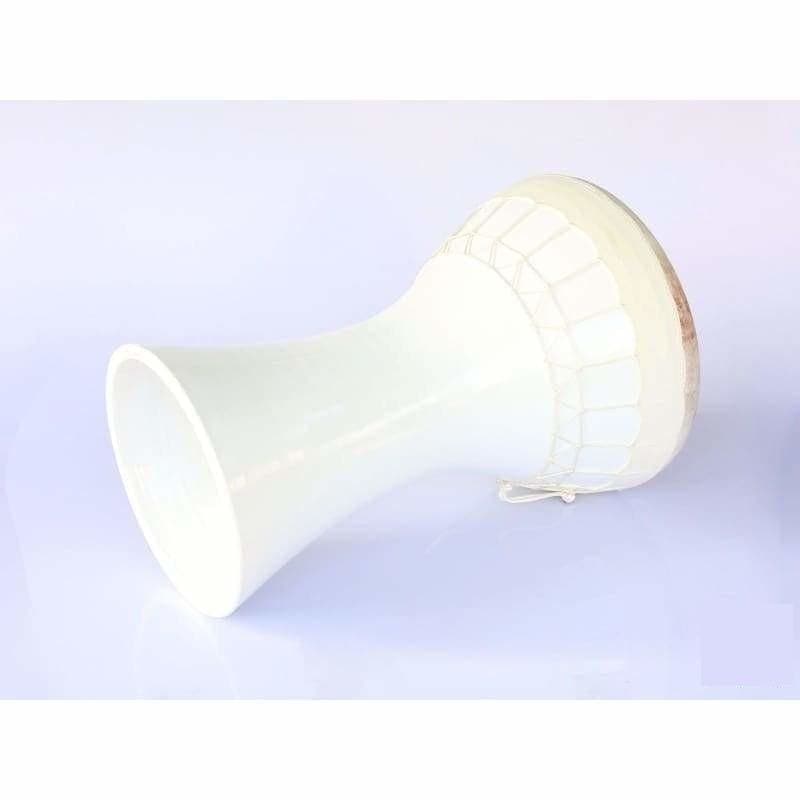 Darbuka de arcilla profesional bajo medio KIK-325 con atenuador integrado