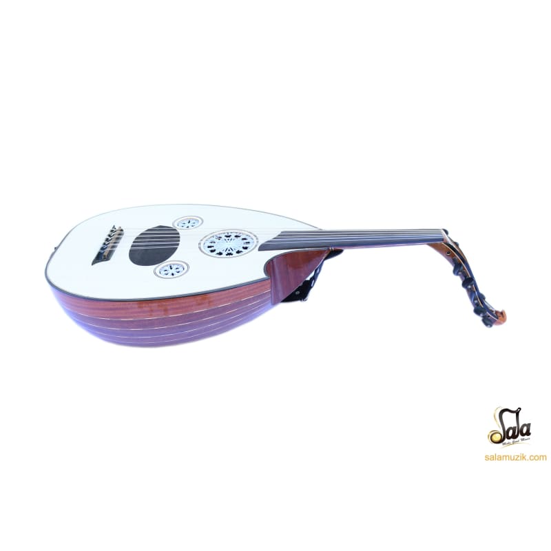 Oud eléctrico AOH-5 de caoba y abeto con puente ébano por Sala Muzik